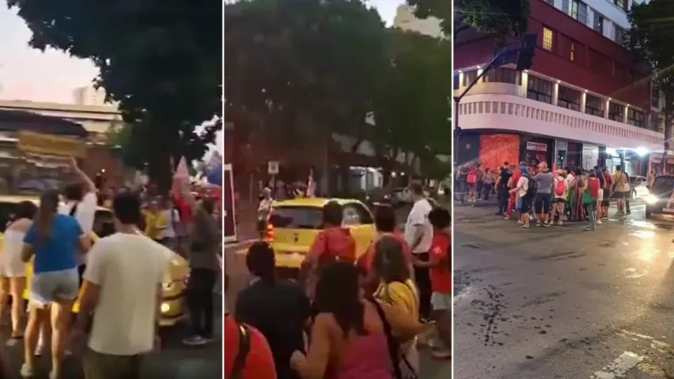 Atropelamento em ato pró-Lula em BH termina com motorista preso
