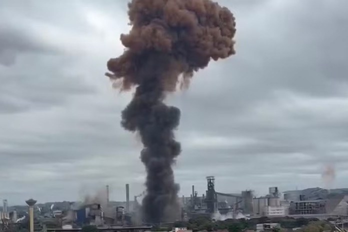 Explosão na CSN assusta moradores de Volta Redonda