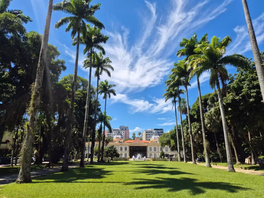 Jardins do Palácio Guanabara terão visitação gratuita no Rio