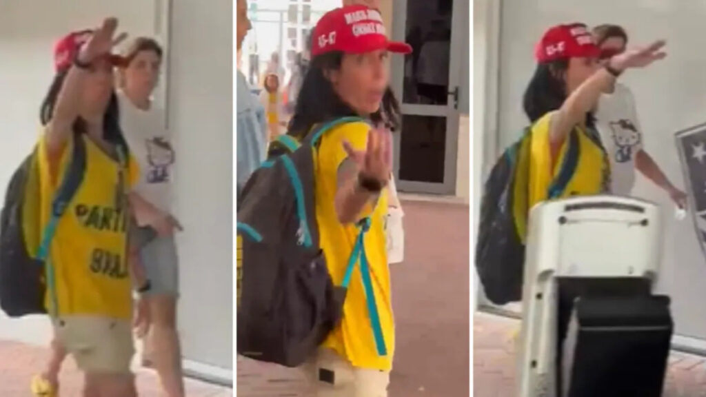 Mulher depõe à Polícia Civil após gesto nazista em Botafogo