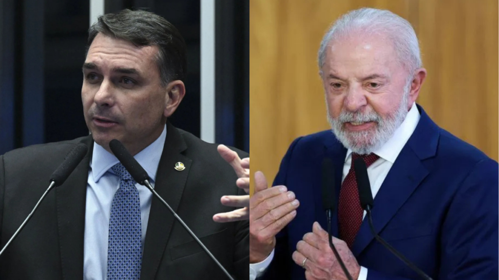 Pesquisa mostra Lula com 49% e Flávio Bolsonaro com 51%